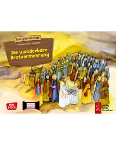 Die wunderbare Brotvermehrung. Kamishibai Bildkartenset.