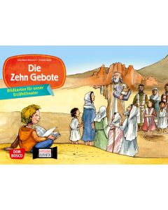 Die Zehn Gebote. Kamishibai Bildkartenset.
