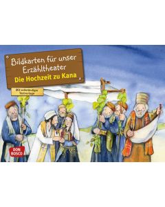 Die Hochzeit zu Kana. Kamishibai Bildkartenset.