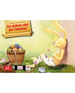 Da drüben sitzt ein Osterhas. Kamishibai Bildkartenset.