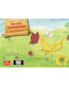 Die drei Schmetterlinge. Kamishibai Bildkartenset