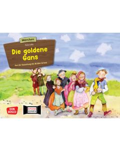 Die goldene Gans. Kamishibai Bildkartenset.