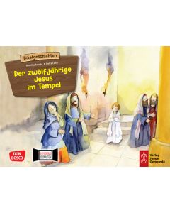 Der zwölfjährige Jesus im Tempel. Kamishibai Bildkartenset.