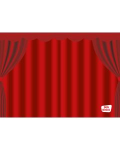 Vorhangkarte für das Erzähltheater Kamishibai