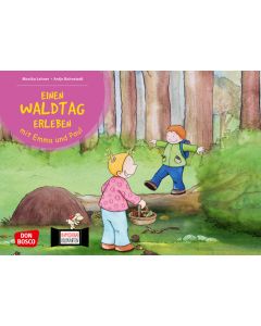Einen Waldtag erleben mit Emma und Paul. Kamishibai Bildkartenset.