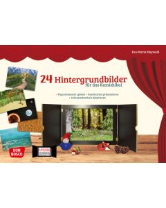 24 Hintergrundbilder für das Kamishibai