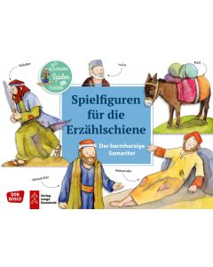 Der barmherzige Samariter. Erzählschienen-Figurenset
