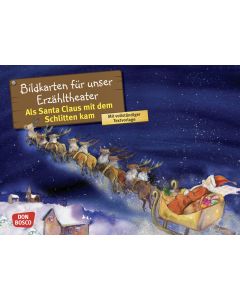 Als Santa Claus mit dem Schlitten kam. Kamishibai Bildkartenset