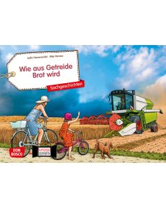 Wie aus Getreide Brot wird. Kamishibai Bildkartenset
