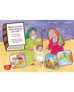 Meine ersten Geschichten von Gott. Die U3-Bibel im Kamishibai. Kamishibai Bildkartenset.