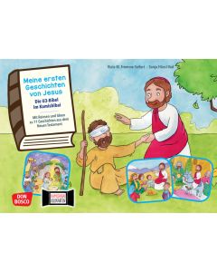 Meine ersten Geschichten von Jesus. Die U3-Bibel im Kamishibai. Kamishibai Bildkartenset.