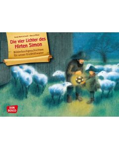 Die vier Lichter des Hirten Simon. Kamishibai Bildkartenset.
