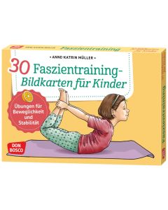 30 Faszientraining-Bildkarten für Kinder