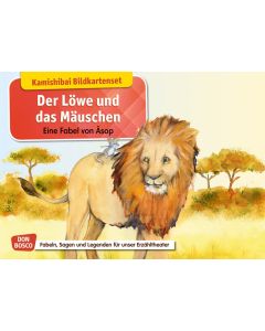 Der Löwe und das Mäuschen. Eine Fabel von Äsop. Kamishibai Bildkartenset