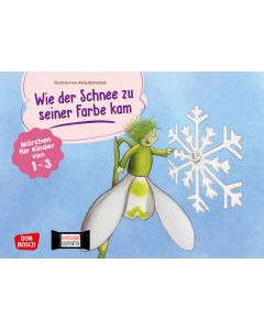 Wie der Schnee zu seiner Farbe kam. Kamishibai Bildkartenset.