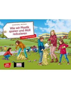 Wie wir Plastik sparen und Müll reduzieren. Kamishibai Bildkartenset
