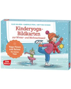 Kinderyoga-Bildkarten zur Winter- und Weihnachtszeit