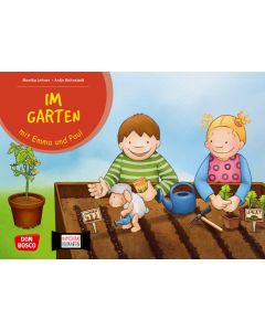 Im Garten mit Emma und Paul. Kamishibai Bildkartenset