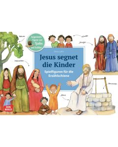 Jesus segnet die Kinder. Erzählschienen-Figurenset
