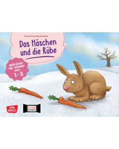 Das Häschen und die Rübe. Kamishibai Bildkartenset