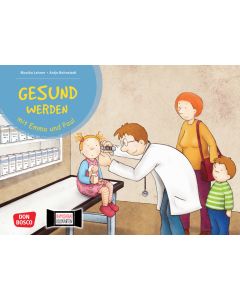 Gesund werden mit Emma und Paul. Kamishibai Bildkartenset