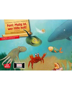 Ferri: Mutig ist, wer Hilfe holt! Kamishibai Bildkartenset