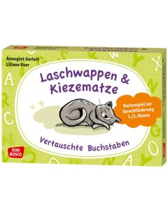 Laschwappen und Kiezematze. Vertauschte Buchstaben