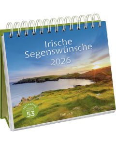 Postkartenkalender 2026: Irische Segenswünsche