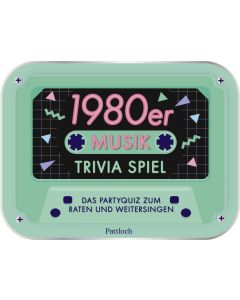 1980er Musik Trivia Spiel