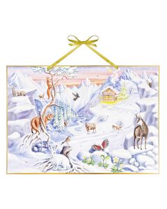 Adventskalender »Unsere Tiere in den Alpen«