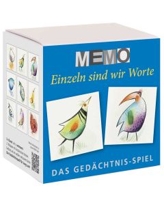 Memo-Spiel - Einzeln sind wir Worte