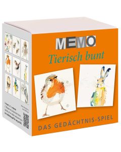 Memo-Spiel - Tierisch bunt