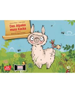 Das Alpaka muss Kacka. Kamishibai Bildkartenset