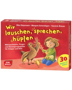 Wir lauschen, sprechen, hüpfen