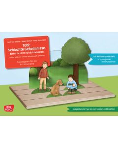 Tobi: Schlechte Geheimnisse darfst du nicht für dich behalten! Erzählschienen-Figurenset