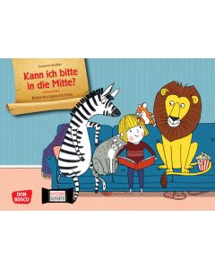 Kann ich bitte in die Mitte? Kamishibai Bildkartenset