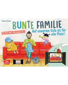 Bunte Familie: Auf unserem Sofa ist für alle PlatzMix-Max-Spiel für Kinder ab 2