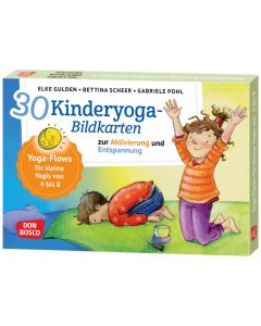 30 Kinderyoga-Bildkarten zur Aktivierung und Entspannung