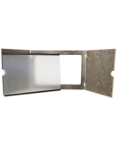 Einschiebefolie für das Kamishibai mit seitlichem Einschub. Für das Schattenspiel in Kindergarten und Schule