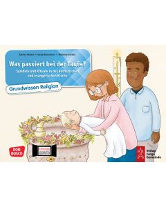 Was passiert bei der Taufe? Kamishibai Bildkartenset