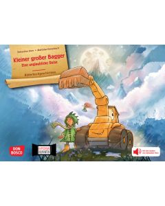 Kleiner großer Bagger. Eine unglaubliche Reise. Kamishibai Bildkartenset