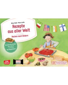 Rezepte aus aller Welt: Backen nach Bildern. Kamishibai Bildkartenset