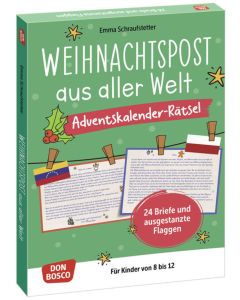 Weihnachtspost aus aller Welt. Adventskalender-Rätsel für Kinder von 8 bis 12