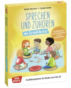 Sprechen und Zuhören im Erzählkreis. 30 Bildkarten mit Erzählspielen für die Grundschule