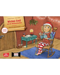 Wichtel Emil und der Weihnachtswirbel. Kamishibai Bildkartenset