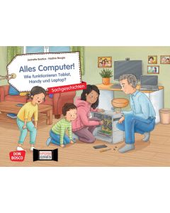 Alles Computer! Wie funktionieren Tablet, Handy und Laptop? Kamishibai Bildkartenset