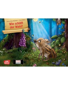 Wie schläft der Wald? Kamishibai Bildkartenset
