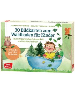 30 Bildkarten zum Waldbaden für Kinder