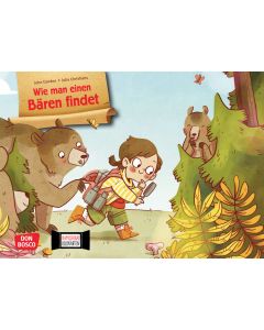 Wie man einen Bären findet. Kamishibai Bildkartenset