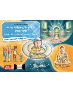 Meine Religion, ihre Feste und Rituale. Kinder der Weltreligionen erzählen von ihrem Glauben. Kamishibai Bildkartenset